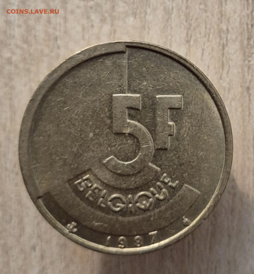 5 франков 1987 28.09.25 - 20250923_200446