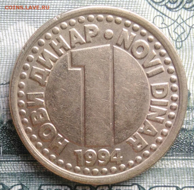 Югославия 1 динар 1994 года до 29.09.2025 - IMG_20250922_134104