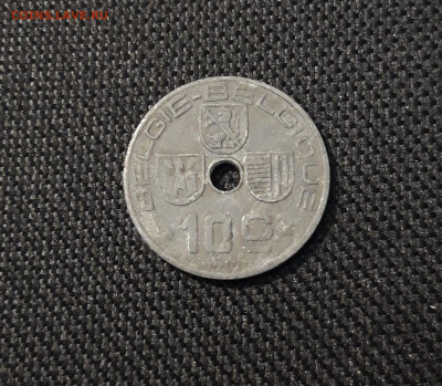 Бельгия 10 сантимов 1944 года До 30.09 - 20250324_215001