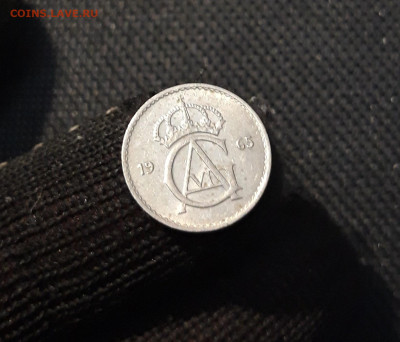 ШВЕЦИЯ 10 ОРЕ ( ЭРЕ ) 1965 года До 30.09 - 20250324_215501