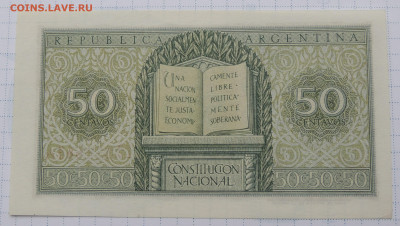 Аргентина 50 сентаво 1947 до 28.09.2025 - Аргентина 50 сентаво 47 .JPG