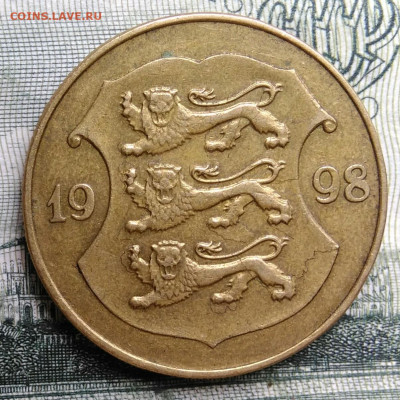 Эстония 1 крона 1998 года до 29.09.2025 - IMG_20250924_222224