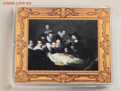 500фр 2019 Камерун Рембрандт - Урок анатомии доктора Тульпа - Ю Рембрандт Тульп-1