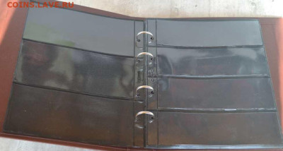 Альбом на кольцах с листами для марок - Почт. марки с лист.-4