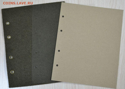 Альбом на кольцах с листами для значков - фетр-1.JPG