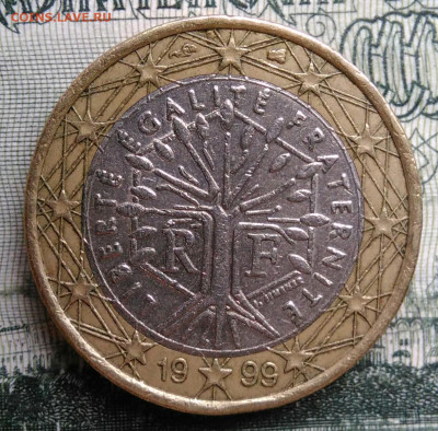 Франция 1 евро 1999 года до 29.09.2025 - IMG_20250925_205457