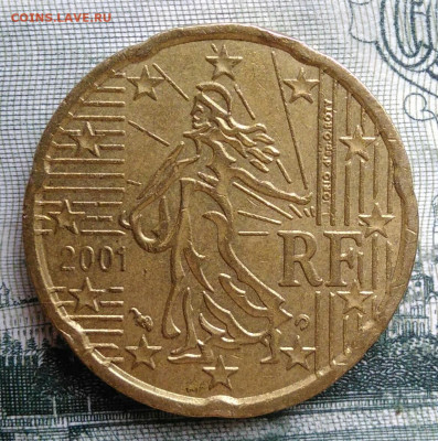 Франция 20 центов 2001 года до 29.09.2025 - IMG_20250925_205428