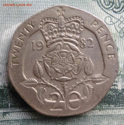 Великобритания 20 пенсов 1982 года до 29.09.2025 - IMG_20250922_164610