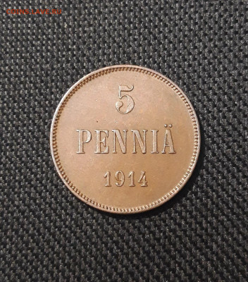 Николай II РУССКАЯ ФИНЛЯНДИЯ 5 ПЕННИ 1914 года До 02.10 - 20250717_214931