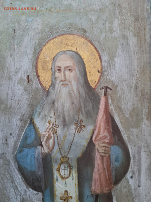 старинная икона Св.Муч. Агриппина и Св. Димитрий Ростовский - 20250405_105224