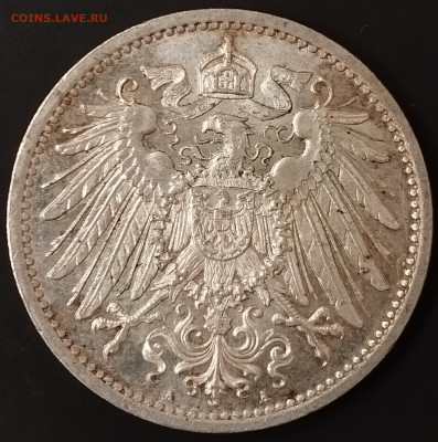 1 марка, 1915, А, Германская Империя, до 03.10. - IMG_20250927_133657