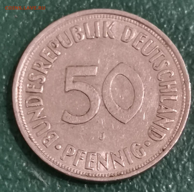 ФРГ 50 ПФ 1974Г. J - IMG_20250920_114307_edit_1624916214343715