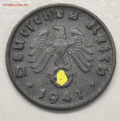 3-й рейх 1 пф. 1941 г - IMG_20250921_081048_edit_1651473632683413