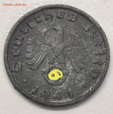 3-й рейх 1 пф. 1941 г - IMG_20250921_081108_edit_1651441239067272