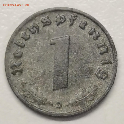 3-й рейх 1 пф. 1942 г.  D - IMG_20250921_081146_edit_1651393392182383