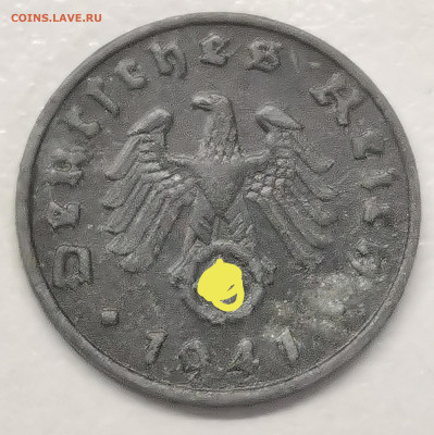 3-й рейх 1 пф. 1941 г - IMG_20250921_081212_edit_1651349940255307