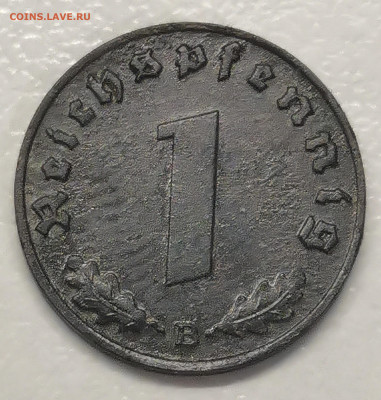 3-й рейх 1 пф. 1944 г  В - IMG_20250921_081408_edit_1651296424748544