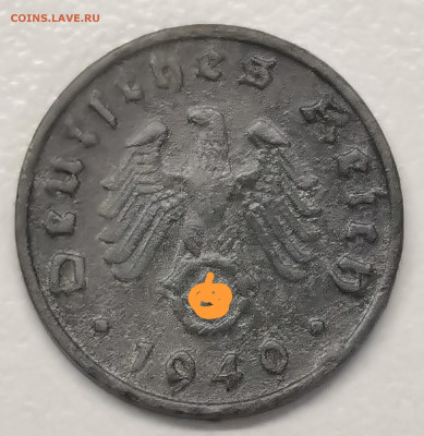 3-й рейх 1 пф. 1940 г. D - IMG_20250921_081505_edit_1651190228069914