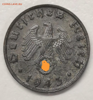 3-й рейх 1 пф. 1943 г. B - IMG_20250921_081600_edit_1651108564975135