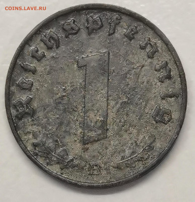 3-й рейх 1 пф. 1943 г. B - IMG_20250921_081552_edit_1651118005744405