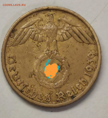 3-й рейх 5 пф. 1939 г  A - IMG_20250921_082504_edit_1650971173065781