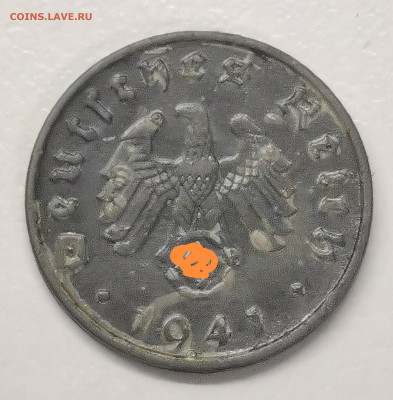 3-й рейх 10 пф. 1941 г. A - IMG_20250921_084737_edit_1650855628472570