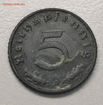 3-й рейх 5 пф. 1941 г.  A - IMG_20250921_091807_edit_1650183878522151