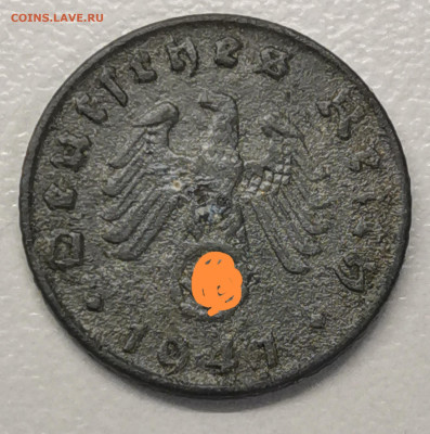 3-й рейх 5 пф. 1941 г.  E - IMG_20250921_091952_edit_1650037889205507