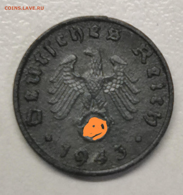 3-й рейх 1 пф. 1943 г - IMG_20250921_092741_edit_1649817859541478