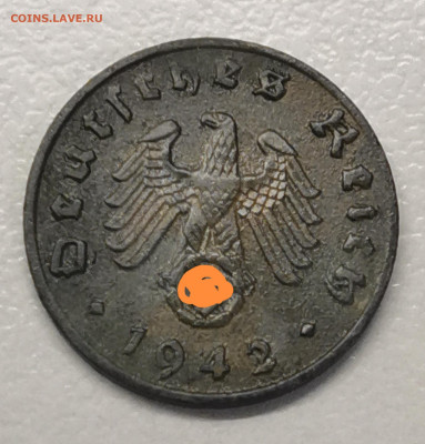 3-й рейх 1 пф. 1942 г. J - IMG_20250921_093121_edit_1649732320533158