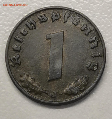 3-й рейх 1 пф. 1942 г. J - IMG_20250921_093107_edit_1649747053921697