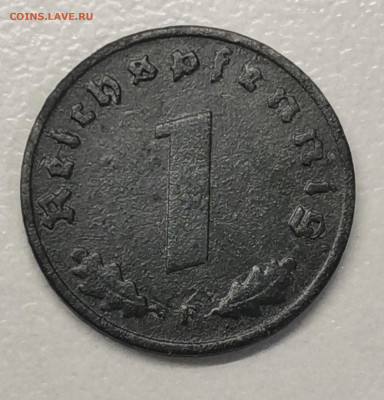 3-й рейх 1 пф. 1942 г. F - IMG_20250921_093437_edit_1649696944563892