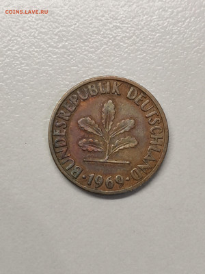 ФРГ 2 пф 1969г.  G . - IMG_20250921_095014