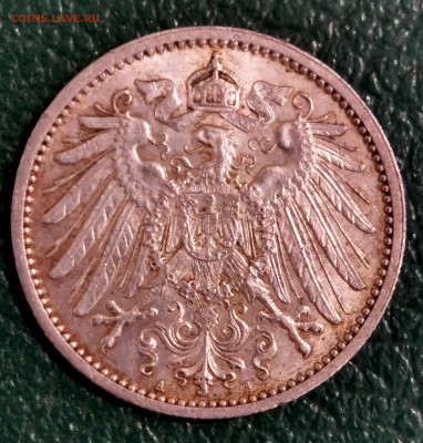 Германия 1 марка 1910г. АА - IMG_20250920_110624_edit_1622670292353954