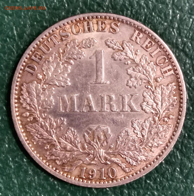 Германия 1 марка 1910г. АА - IMG_20250920_110615_edit_1622636831157084