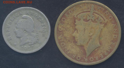 Аргентина 10 центаво 1927 г. 30.09.2025 г. 22 -00 МСК. - Аргентина1