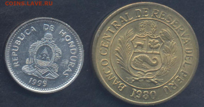 Перу 10 соль 1980 г.30.09.2025 г. 22 -00 МСК. - Гондурас