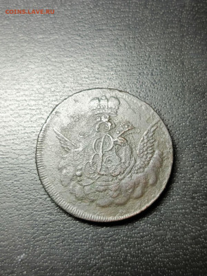 1 копейка 1755 без знака монетного двора R до 02.10.25 22.00 - 36a9e9ff-a43b-446a-9ec2-2f28e3cf1f99