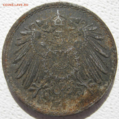  Империя 5 пфеннигов 1918 A Fe до 03.10. - IMG_4264.JPG