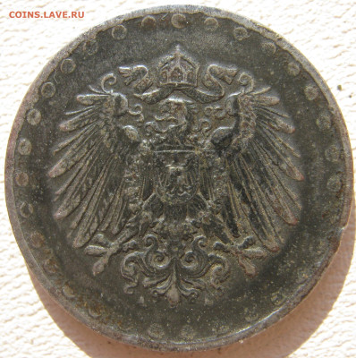  Империя	10 пфеннигов 1916 A Fe до 03.10. - IMG_3369.JPG