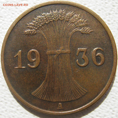  Веймар 1 рейхспфенниг 1936 A до 03.10. - IMG_4815.JPG