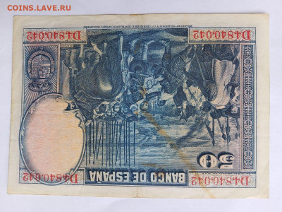 Испания 50 песет 1928 г.  до 02,10,25 по МСК 22-00 - исп-25-7