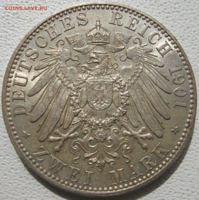 Германия Пруссия 2 марки 1901 200 лет королевству до 03.10. - IMG_3134.JPG