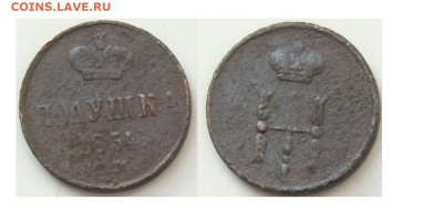 Полушка 1854 ЕМ до 04.10.25 в 22-10 - полушка1854ЕМ