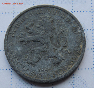 Богемия и Моравия 20 геллеров 1943 до 5.10.2025 - Богемия и Моравия 20 геллеров 43 .JPG