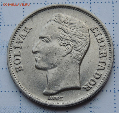 Венесуэла 1 боливар 1977 до 5.10.2025 - Венесуэла 1 боливар 1977 .JPG