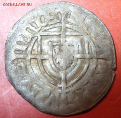 Шиллинг Тевтонского Ордена, Пауль фон Русдорф 1422-1441. - 3-1