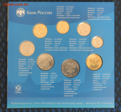 Годовой набор монет спмд 2024 5 штук - IMG_20250307_113532