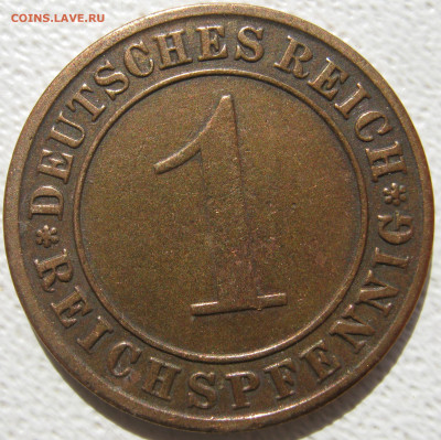  Веймар 1 рейхспфенниг 1925 A до 03.10. - IMG_4666.JPG