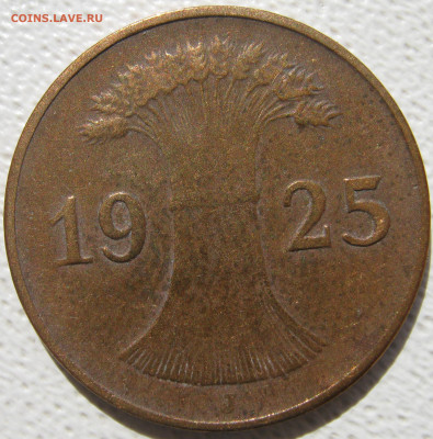  Веймар 1 рейхспфенниг 1925 J до 03.10. - IMG_4679.JPG